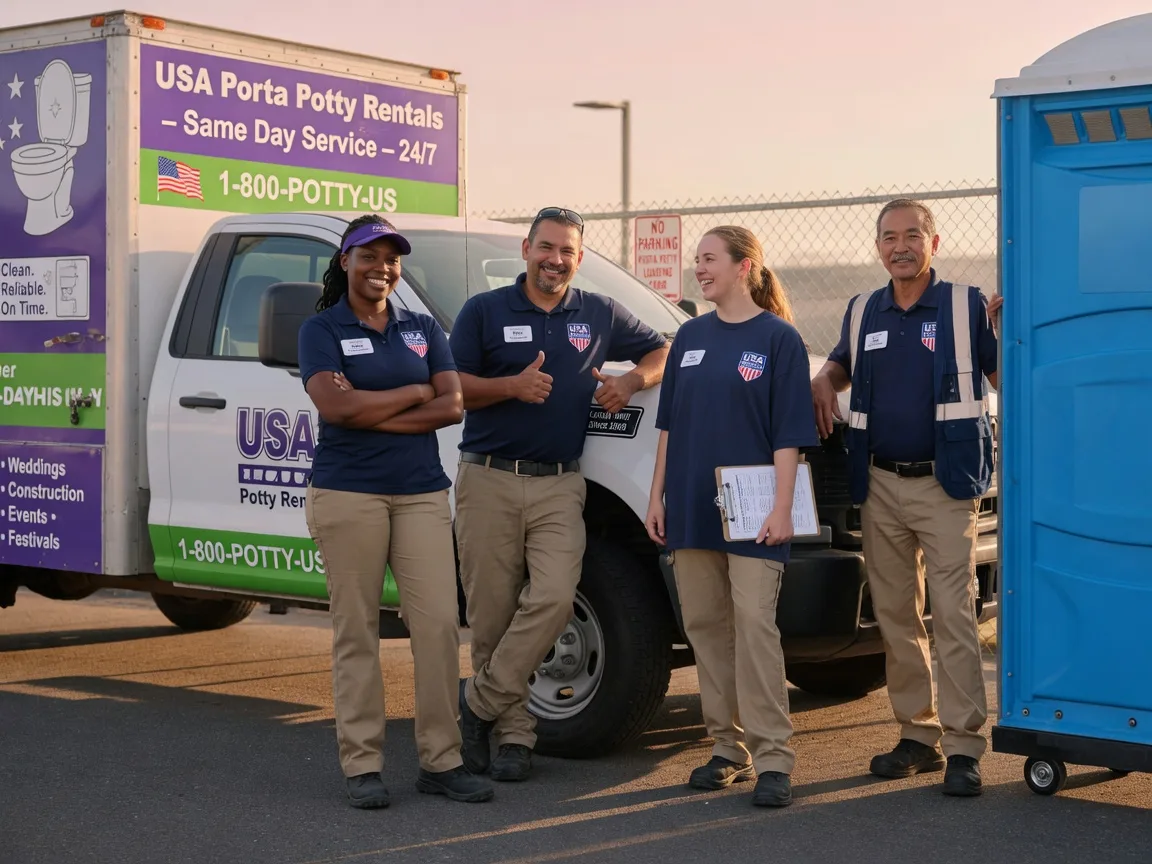 Porta Potty Rental company in Weatherford, TX